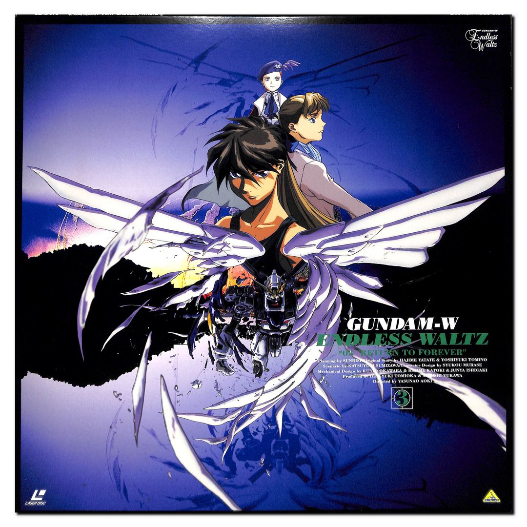 レーザーディスク 新機動戦記ガンダムW ENDLESS WALTZ 全3巻 レーザーディスク 新機動戦記ガンダムW ENDLESS WALTZ 全3巻 レーザー