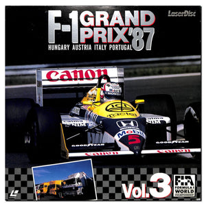 F-1 Grand Prix '87 ハンガリー/オーストリア/イタリア/ポルトガル  [Laser Disc]