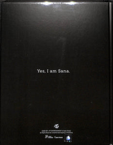 【写真集】Yes, I am Sana  Black ver.(TWICE サナ) [トレカ・ポストカード欠品]