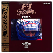 画像をギャラリービューアに読み込む, F-1 グランプリ&#39;89 PART5 オーストラリア/総集編 [Laser Disc]