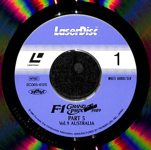 F-1 グランプリ'89 PART5 オーストラリア/総集編 [Laser Disc]