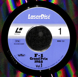 F-1 Grand Prix 1988 Vol.1 Brazil/San Marino  [Laser Disc]
