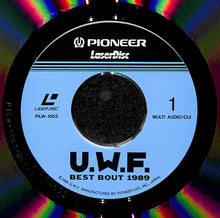 画像をギャラリービューアに読み込む, U.W.F. Best Bout &#39;89 [Laser Disc]