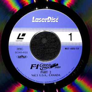 F-1グランプリ'89 Part2 アメリカ/カナダ/フランス/イギリス [Laser Disc]