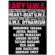 画像をギャラリービューアに読み込む, CONTEMPORARY U.W.F. HEART-BEAT U.W.F. 1988.12.22 OSAKA / U.W.F. DYNAMISM 1989.1.10 TOKYO[スポーツパンフレット]