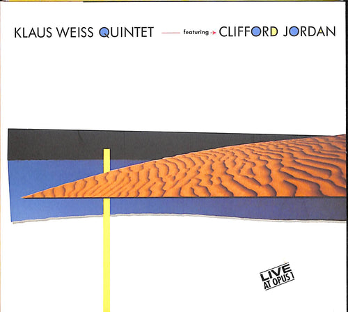 【CD】LIVE AT OPUS1 / KLAUS WEISS QUINTET feat. C. JORDAN クラウス・ヴァイス・クインテット featuring クリフォード・ジョーダン