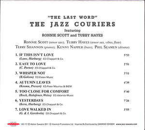 【CD】THE LAST WORD / THE JAZZ COURIERS ジャズ・クーリアーズ