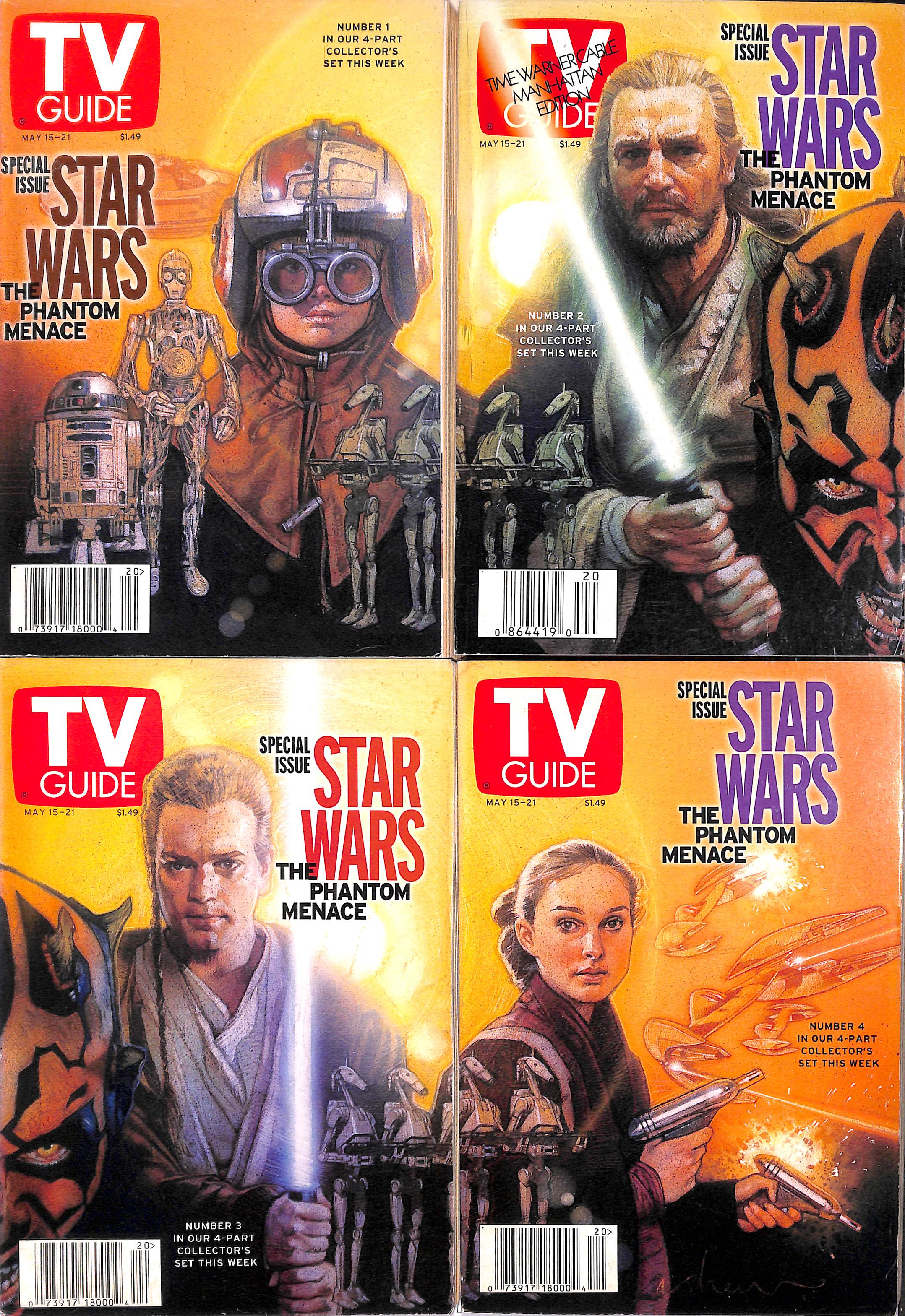 TV GUIDE Star Wars The Phantom Menace Special Issue (スター