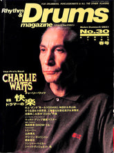 画像をギャラリービューアに読み込む, Rhythm &amp; Drums magazine リズム&amp;ドラム・マガジン 1990年4月 春号 チャーリー・ワッツ 村上ポンタ秀一 YOSHIKI