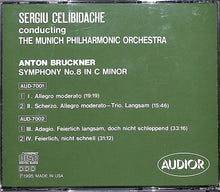 画像をギャラリービューアに読み込む, 【CD】Anton Bruckner: Symphony No.8 Sergiu Celibidache conducting Then Munich Philharmonic Orcehestra チェリビダッケ  ミュンヘンフィル ブルックナー交響曲第8番