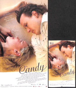 【映画パンフレット】キャンディ Candy (2006年 / オーストラリア) ヒース・レジャー アビー・コーニッシュ ジェフリー・ラッシュ[チラシ・半券・ポストカード付]