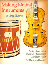 画像をギャラリービューアに読み込む, Making Musical Instruments ■著者: Irving Soane