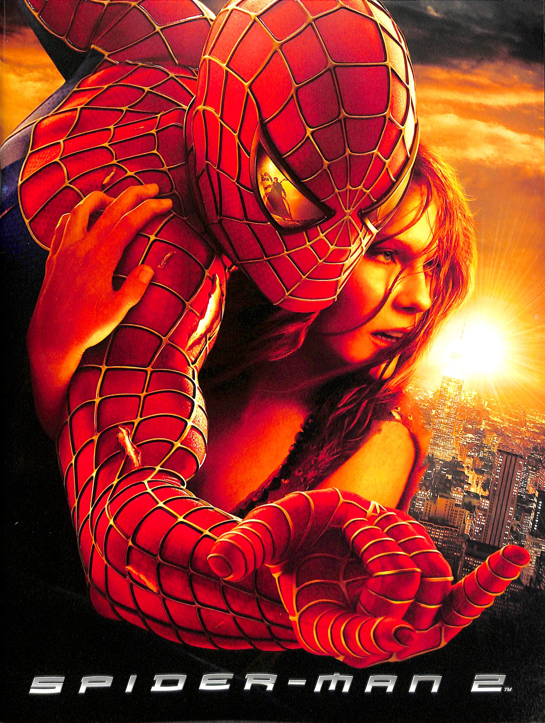 スバイダーマン2 映画フライヤー 希少品 映画パンフレット】スパイダーマン 2 (2004年 / アメリカ