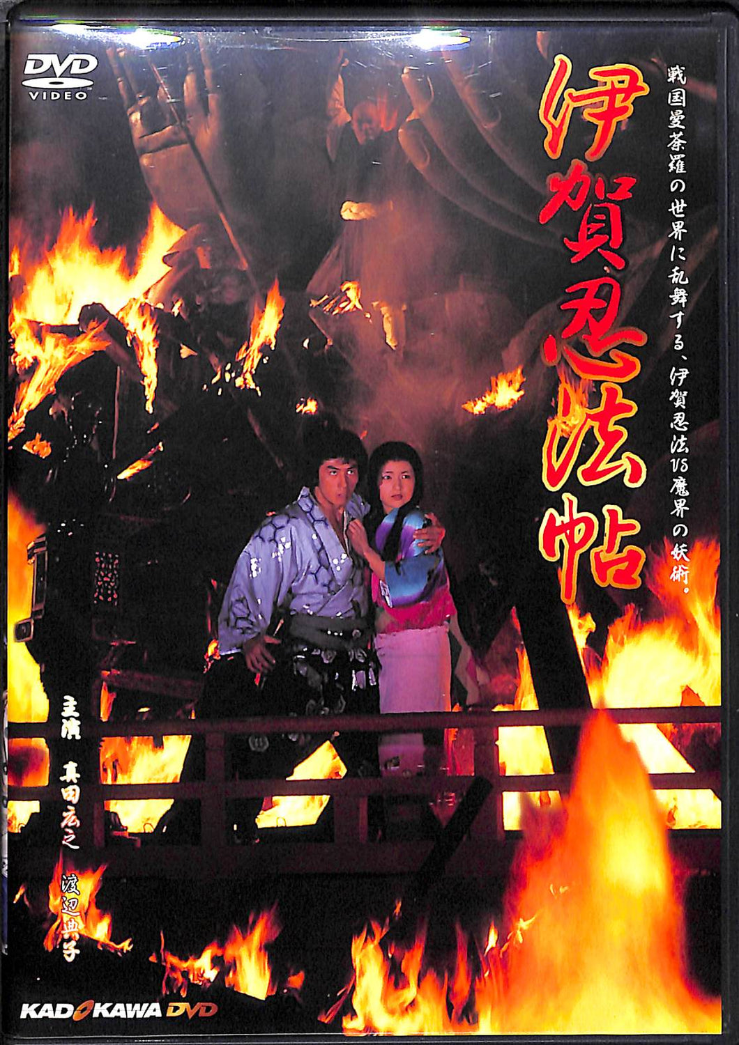 【DVD】伊賀忍法帖 (1982年) / 真田広之 渡辺典子 成田三樹夫 美保純 千葉真一