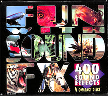 画像をギャラリービューアに読み込む, 【CD】Fun With Sound Effects / 400 Sound Effects (効果音CD 4枚組)