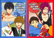 画像をギャラリービューアに読み込む, ◆画集のみ◆ILLUSTRATION WORKS Free! Eternal Summer イラストレーションワークス 1・2 (2冊セット)/ 京都アニメーション