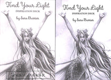 画像をギャラリービューアに読み込む, Find Your Light Inspiration Deck /  Sara Burrier ◆オラクルカード(英語版・日本語版ガイドブック付)　　