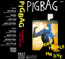 画像をギャラリービューアに読み込む, 【カセットテープ】PIGBAG ピッグバッグ / Dr. HECKLE AND MR JIVE