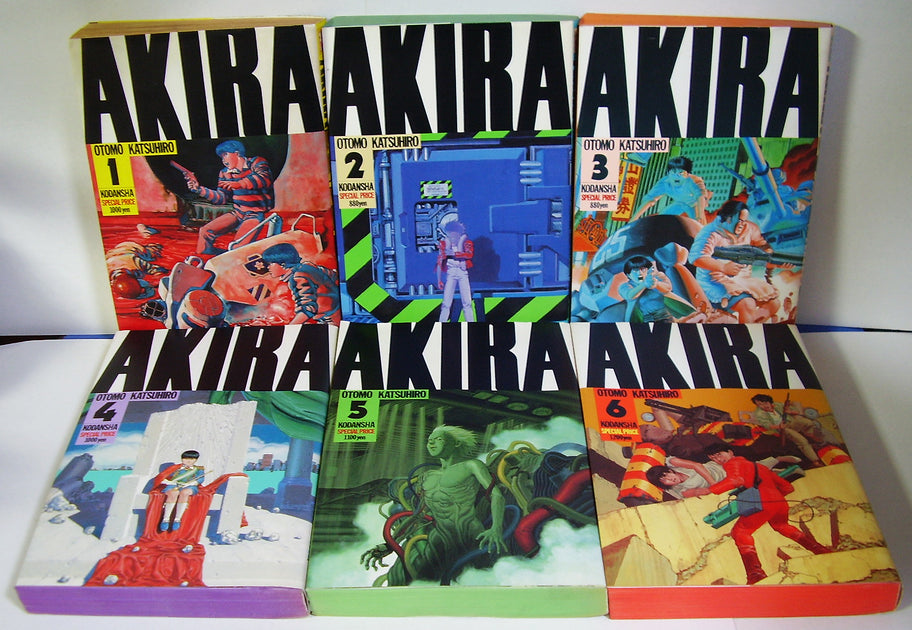 AKIRA(デラックス版)　全巻初版　全6巻セット　大友克洋 001_06419926-7d06-4965-beef-