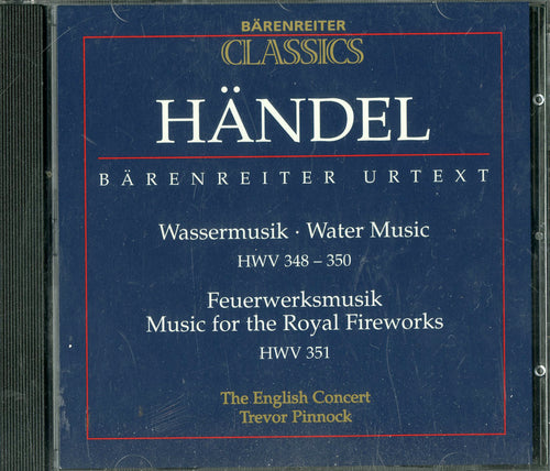 BÄRENREITER CLASSICS HÄNDEL BÄRENREITER URTEXT [CD]