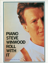 画像をギャラリービューアに読み込む, PIANO STEVE WINWOOD ROLL WITH IT スティーヴ・ウィンウッド ロール・ウィズ・イット [楽譜]