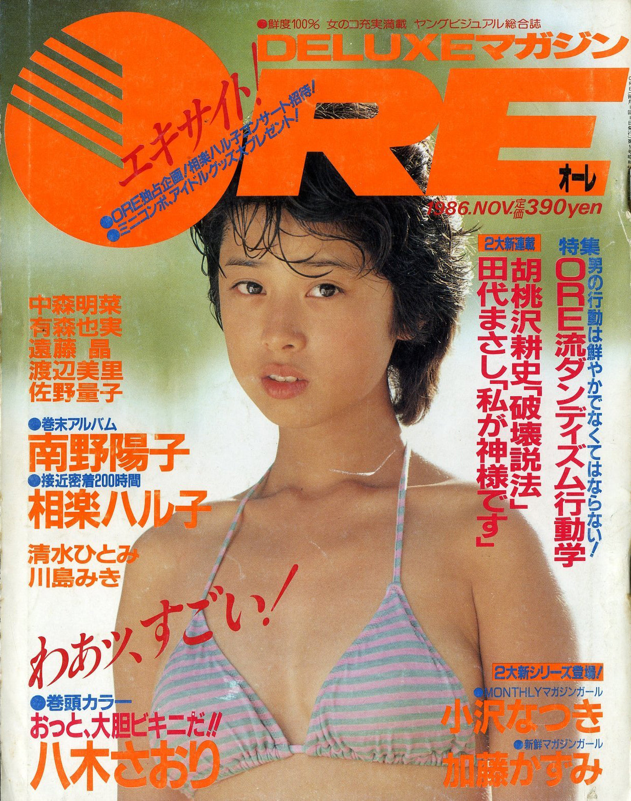 DELUXEマガジンORE 1986年11月号 – Books Channel Store