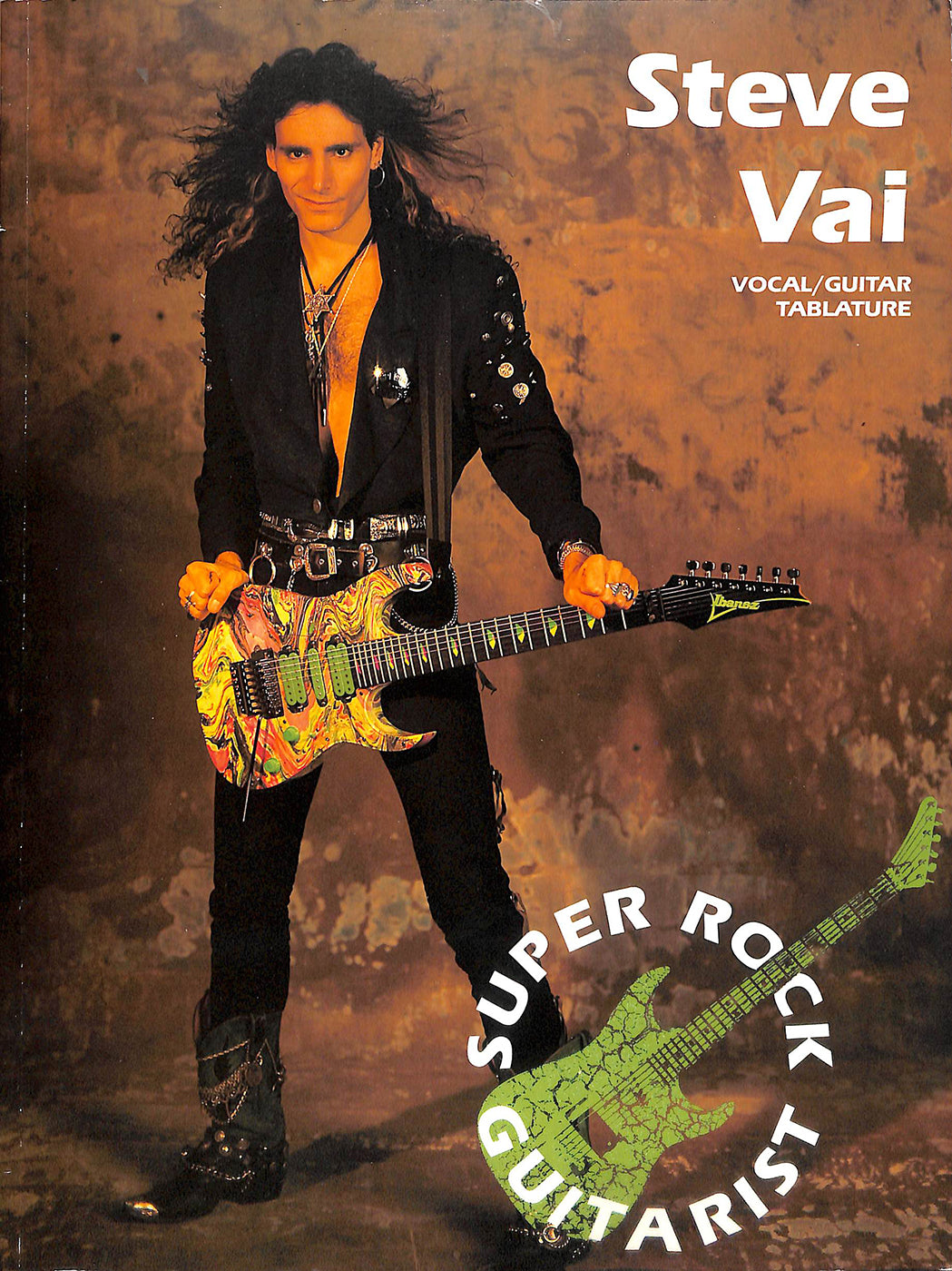 STEVE VAI: Vocal/guitar tablature (Super rock guitarist) [ギター楽譜] スティーヴ・ヴァイ