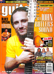 【洋書雑誌】AUSTRALIAN GUITAR MAGAZINE Vol.41 / JOHN BUTLER ジョン・バトラー