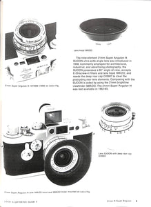 【洋書】Leica illustrated guide II: Lenses, accessories & special models / James L. Lager (ライカ)