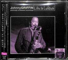 画像をギャラリービューアに読み込む, 【CD】ライヴ・イン・ロンドン / ジョニー・グリフィン Johnny Griffin