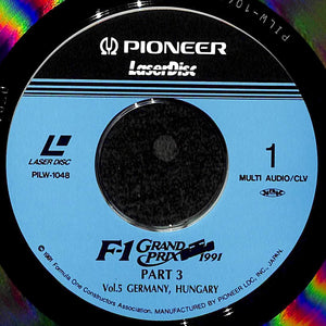 F-1 Grand Prix '91 Part3 ドイツ/ハンガリー/ベルギー/イタリア [Laser Disc]