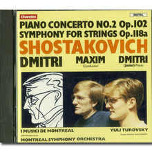 画像をギャラリービューアに読み込む, SHOSTAKOVICH PIANO CONCERTO NO.2-Shostakovich etc. [CD]