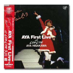 AYA MAIL3 AYA First Live at CLUB CITTA' 久川綾[久川綾][Laser Disc]