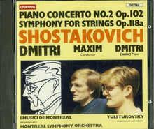 画像をギャラリービューアに読み込む, SHOSTAKOVICH PIANO CONCERTO NO.2-Shostakovich etc. [CD]